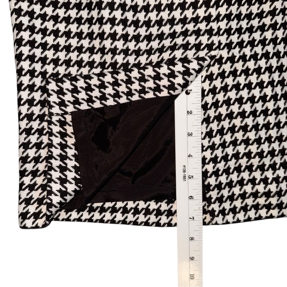 NWT Calvin Klein Black & White Career Knit Knee Length Pencil Skirt – Size 2 - Picture 13 of 16